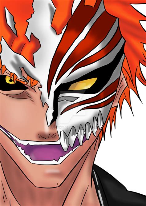 ichigo hollow mask|ichigo hollow face mask.